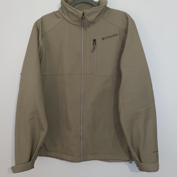 tan columbia jacket